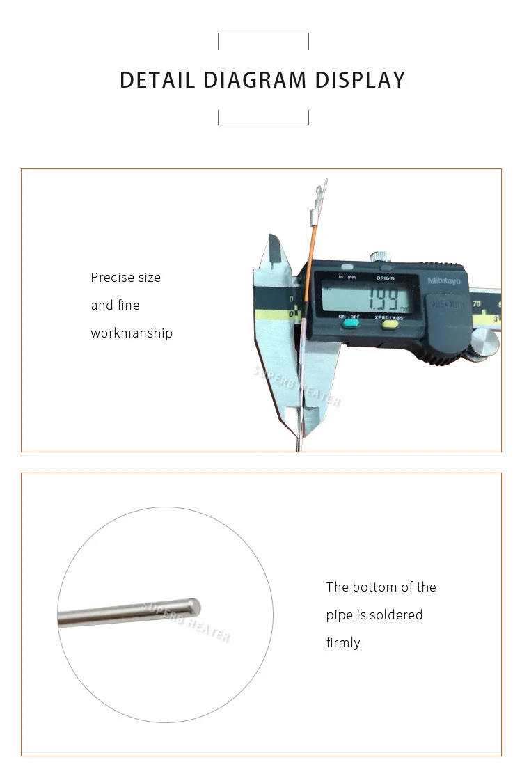 High Quality SUS Cartridge Heater Element for Chemical