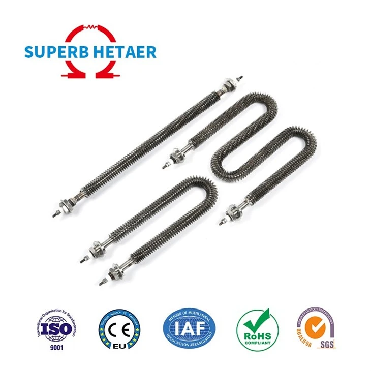 Air Duct Finned Tubular Heater For Oven
