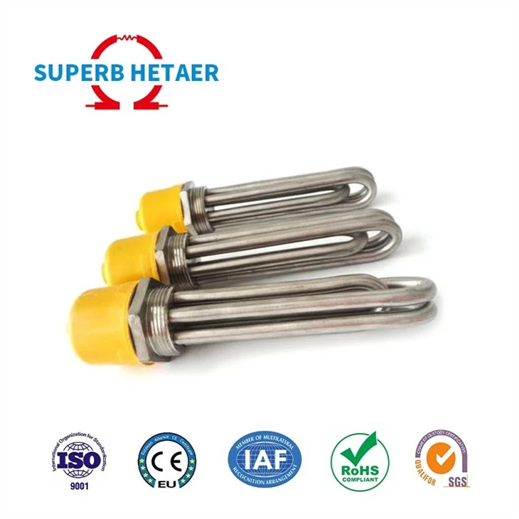 2000W Industrial PTFE Immersion Heater For Acid