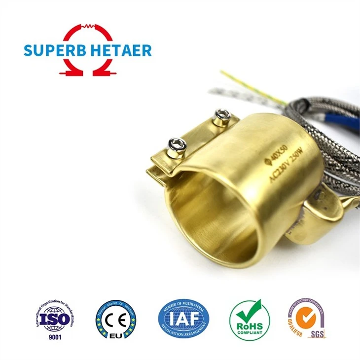 Industrial Electric Nozzle Brass Band Mica Heater