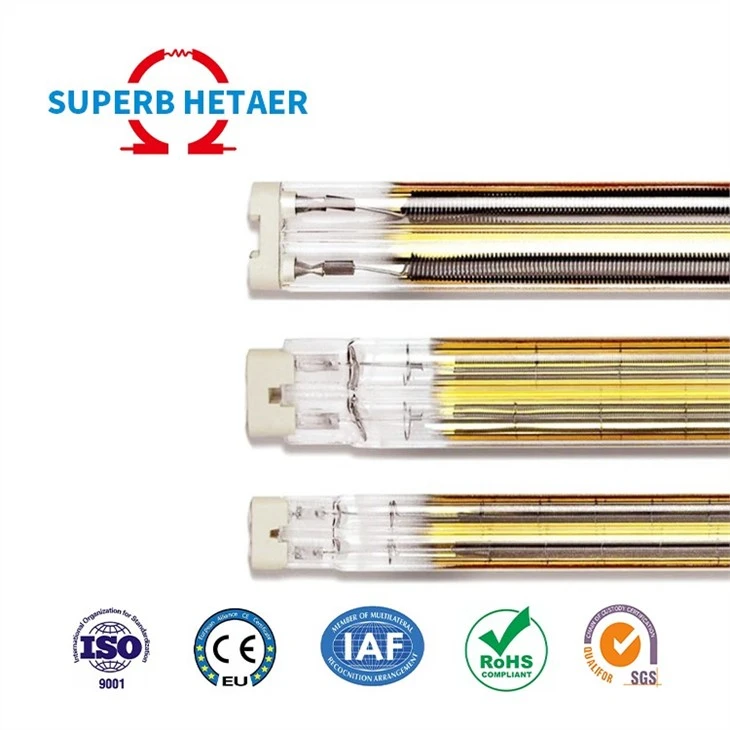 Milky Quarts Heating Lamps