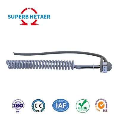 سخان الغمر PTFE الصناعي ، محلول حمض القاعدة ، سخان PTFE لحمام الطلاء الكهربائي